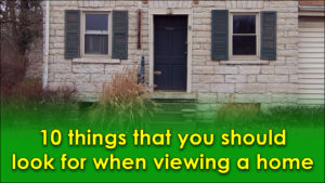 Read more about the article Protected: 10 things that you should look for when viewing a home