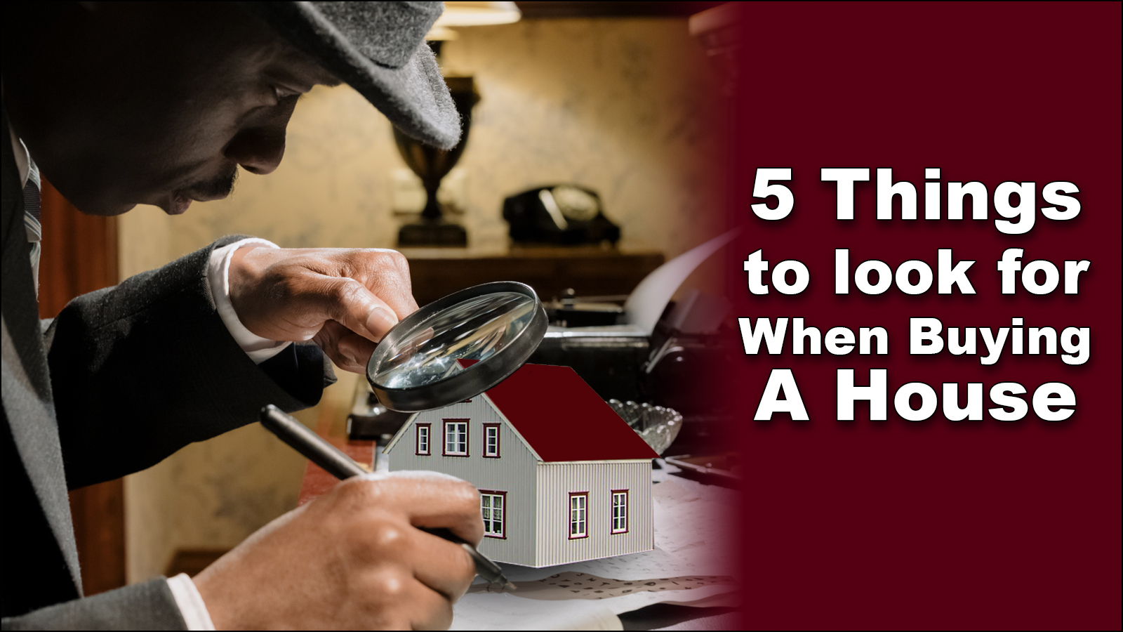 You are currently viewing 5 things to look for when buying a house